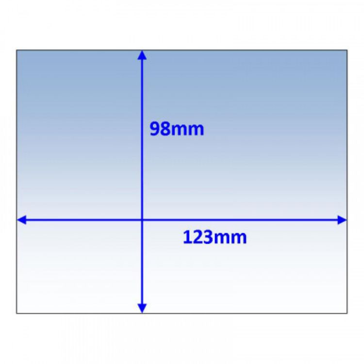 Strata Outside Lens 123x98mm 10Pk