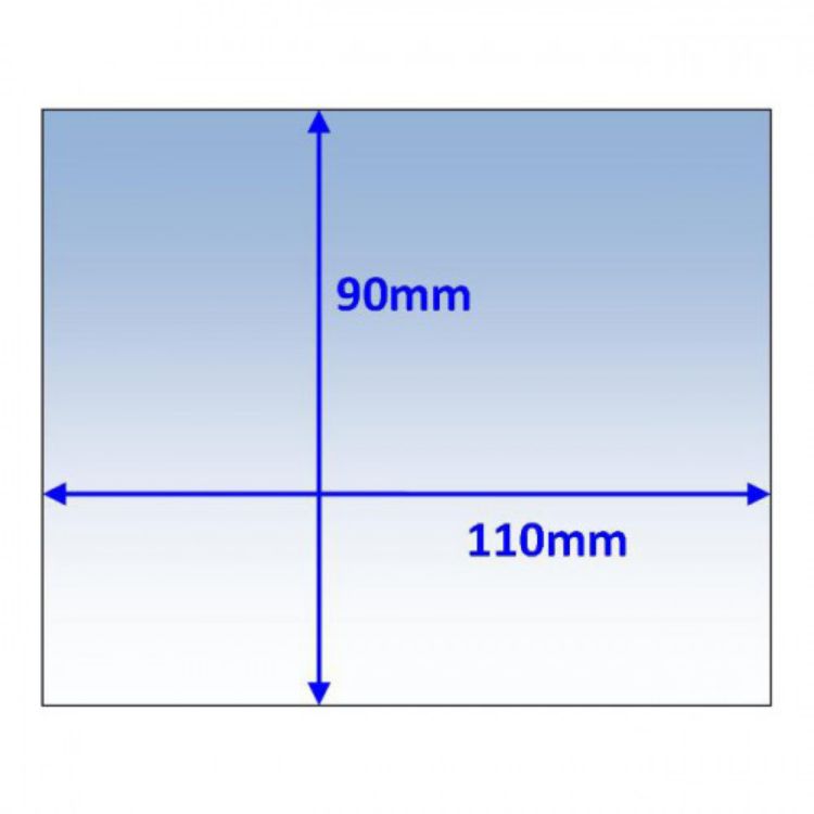 Strata Outside Lens 110x90mm 10Pk