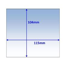 Strata Outside Lens 115x104mm 10Pk