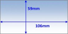 Strata Inside Lens 106x59mm 5Pk