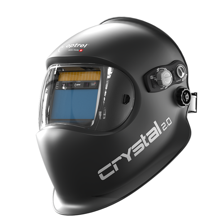 Optrel Crystal 2.0 Black Auto Darkening Welding Helmet