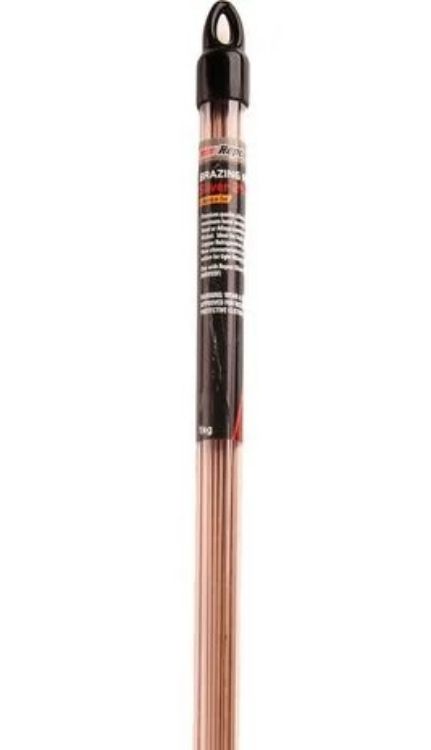 Repco Brazing Rod - Silver 2% 2.4Mm 1Kg