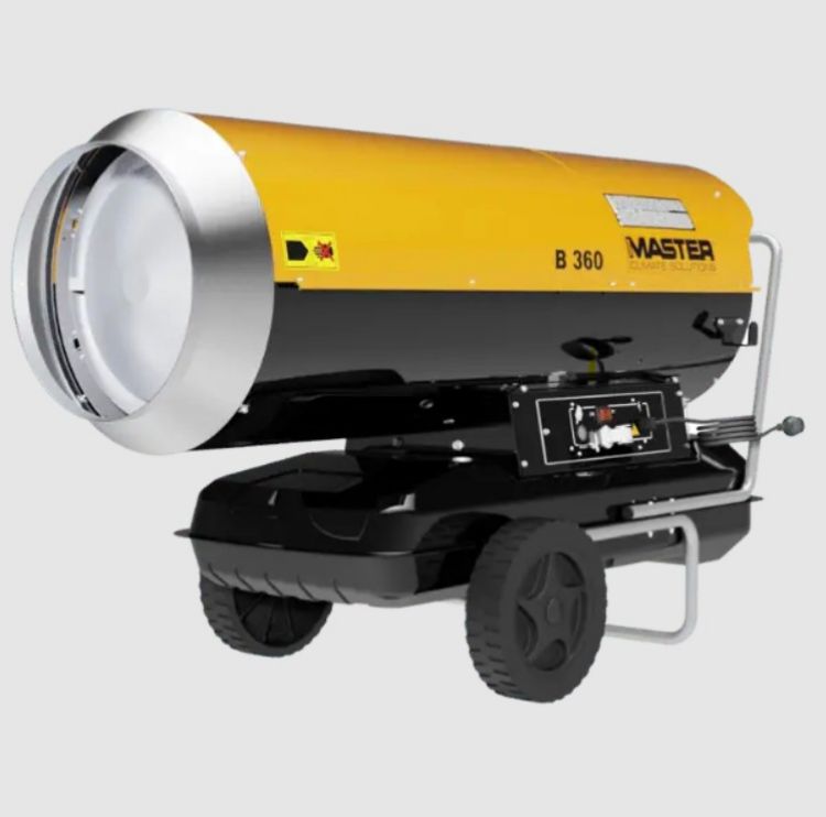 Master 111kW Direct Fired Forced Air Diesel Heatera