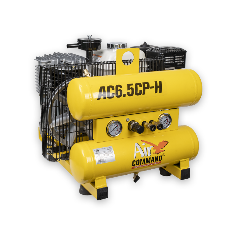 Air Command AC6.5CP-H Compact Petrol Compressor 16L Honda GX200 Engine